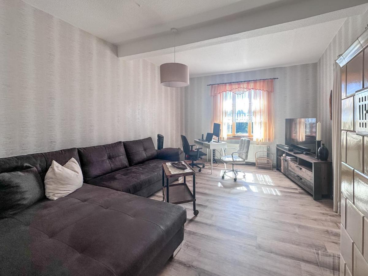 Schoene Altbauwohnung Mit Grosser Sonnenterrasse Rudolstadt Zewnętrze zdjęcie